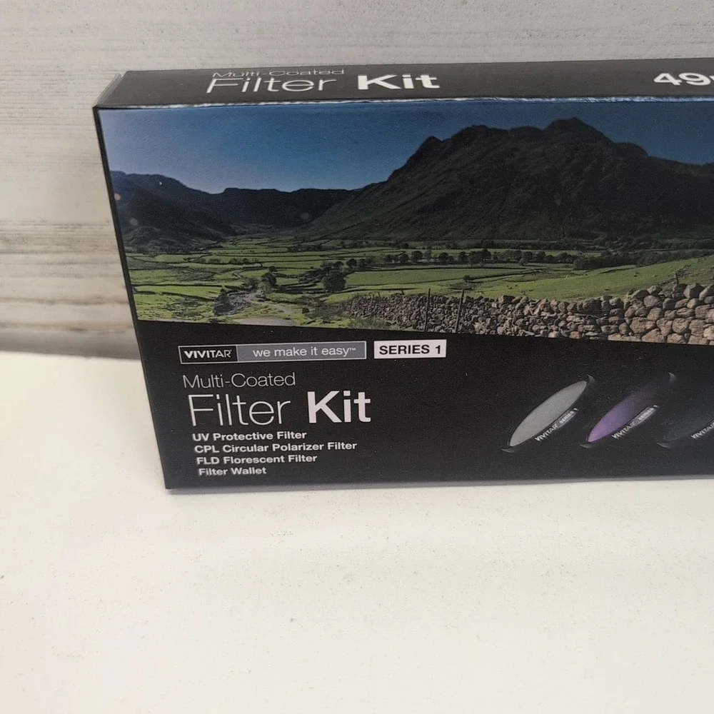 Vivitar VIV-FK3-49 49‎ mm Filter Kit